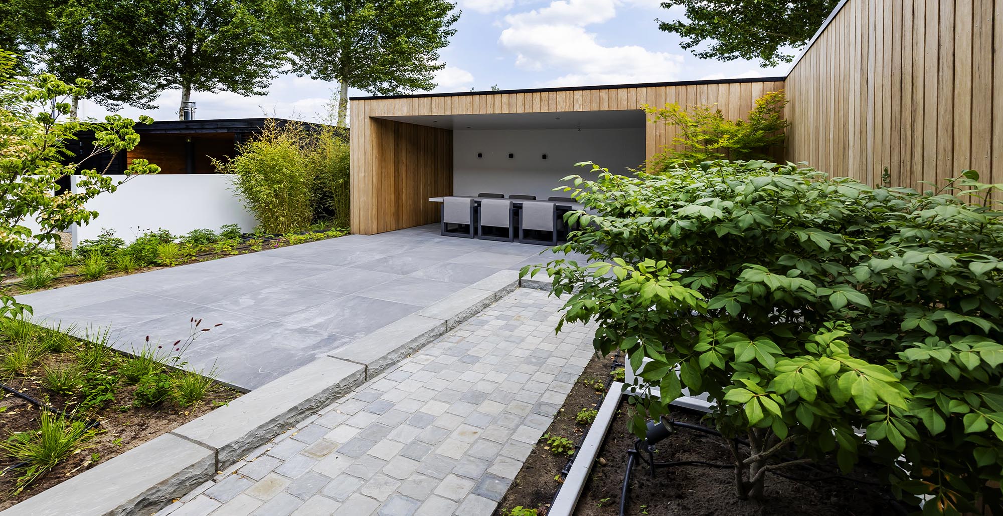 Impressieshowtuin4 • Vissers Zwembaden website