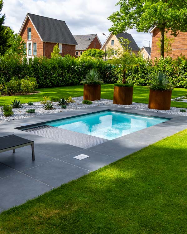 Zwembadlamellendekplungepool • Vissers Zwembaden website