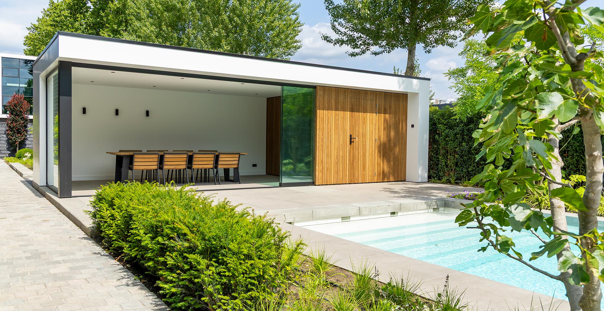 Impressieshowtuin3 • Vissers Zwembaden website